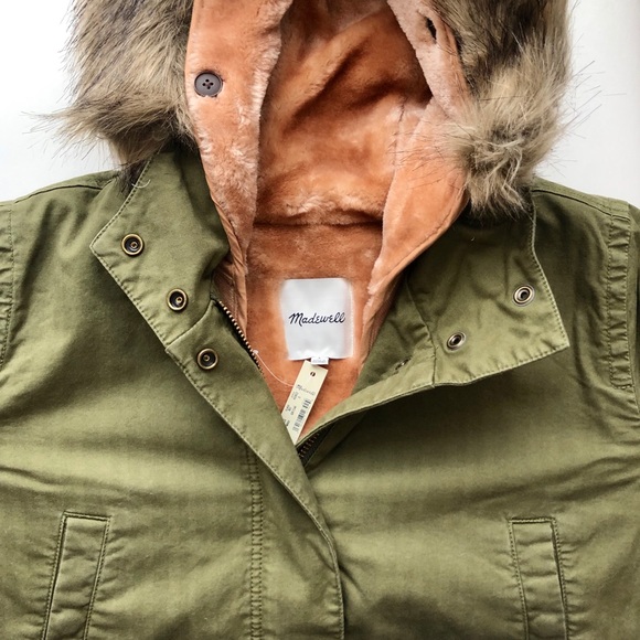 [ nwt ] Madewell Bedford Convertible Parka - Picture 8 of 8
